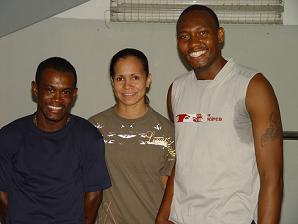 From left to right: Malcouzane, Ah-Wan and Cupidon